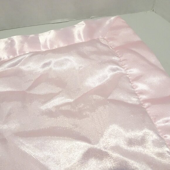 Blankets and Beyond Pink Square Satin Edged Lovey Thank Heaven Little Girls - Picture 5 of 5
